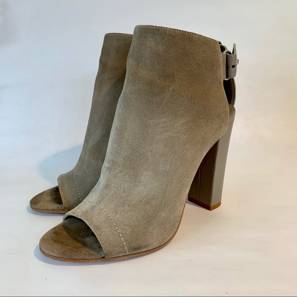 Vince Addison Open Toe Back Strap Bootie 7.5 - image 1